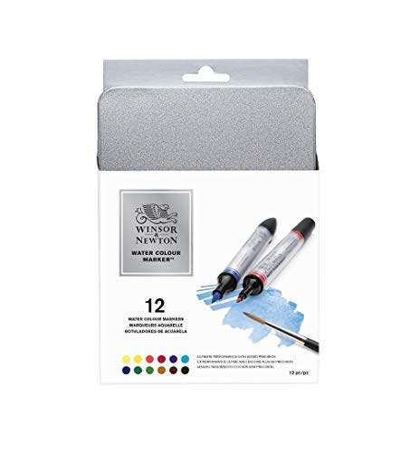 

Winsor & Newton Water Color Brush Markers, Set of 12