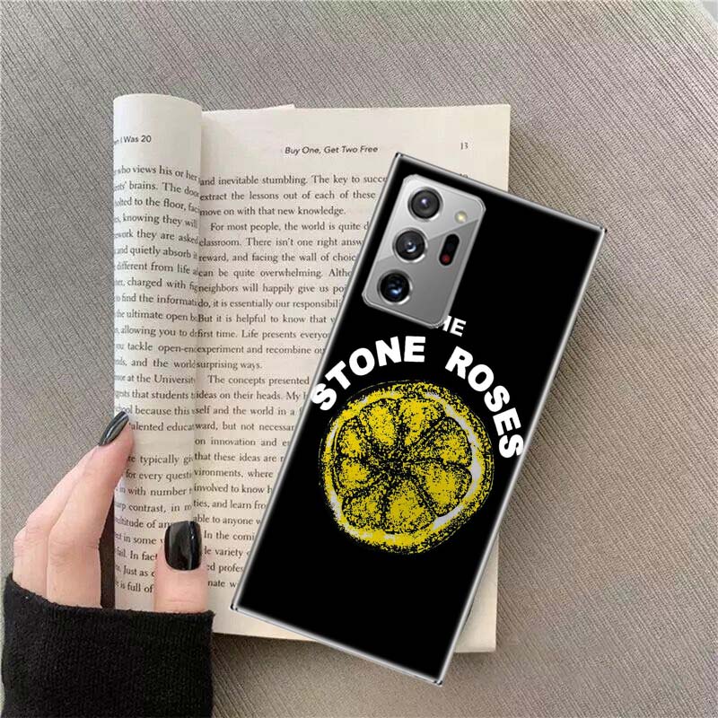 

The Stone-R-Roses Phone Case For Samsung Galaxy S25 Edge S24 S23 FE S22 S26 Ultra S21 S20 S10 Plus Capa Soft Samsung S24 FE