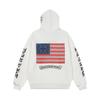 Pánská oversized mikina s potiskem kříže Streetwear Ležérní mikina s dlouhým rukávem Podzim