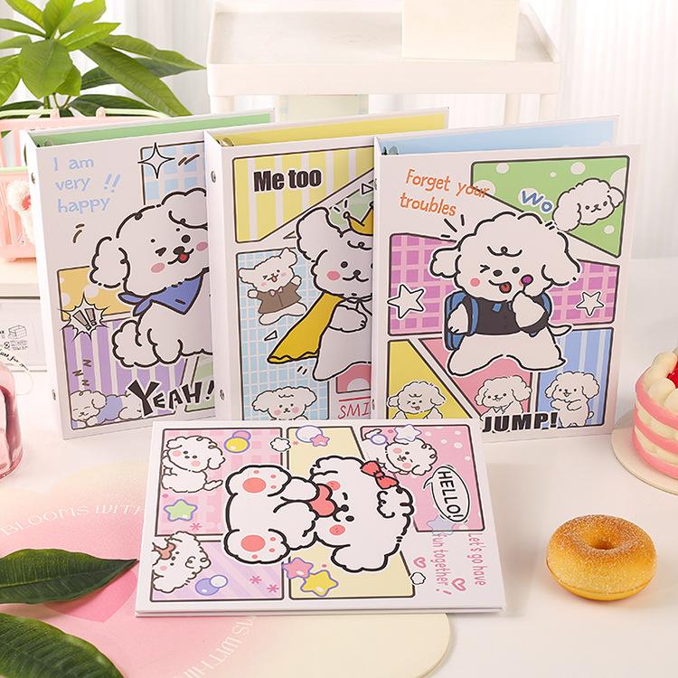 Creative  Photo Card Binder  Cute Idol PhotoCard Holder Poka Collect Book  Poca Packaging Supplies