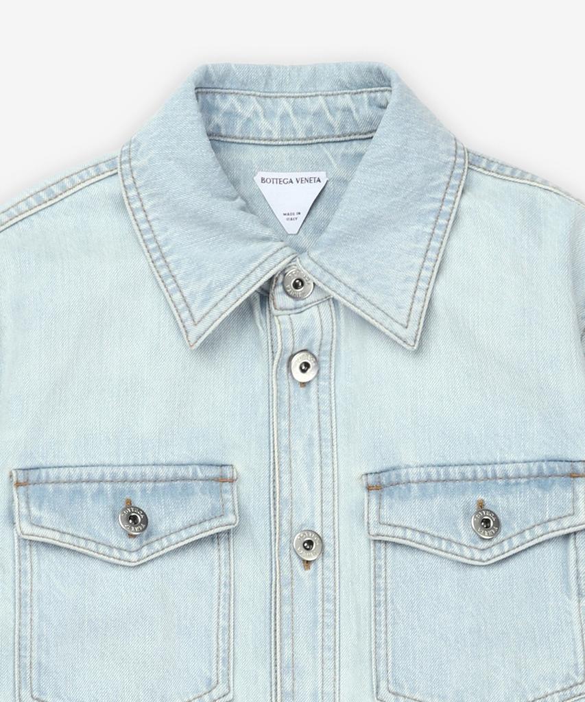 BOTTEGA VENETA Extra Bleach Denim Shirt - Light Blue / 813498V4Zr04132