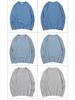 Autumn Men's Plus Size Long Sleeve T-shirt - Korean Style Round Neck for Teens