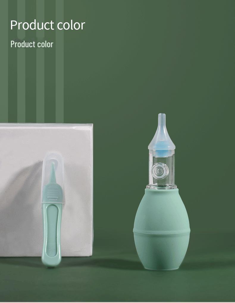 Baby Elephant Nasal Cleaner - Newborn Nose Suction Device for Infant Congestion