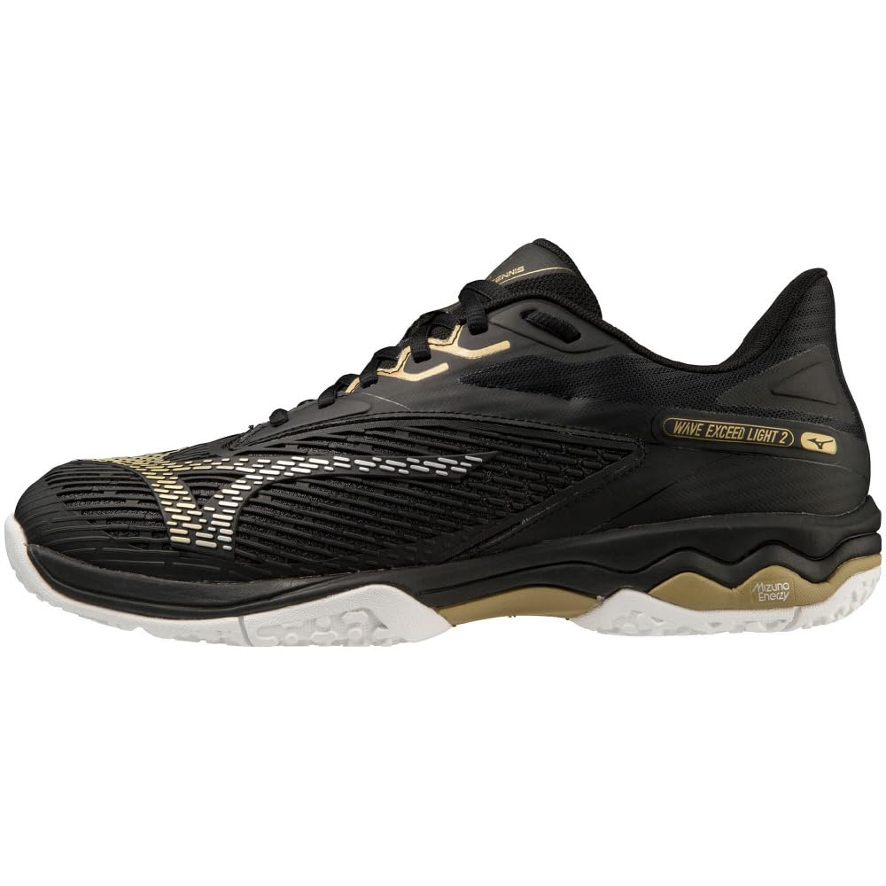 

Tennis Shoes Wave Exceedrite 2 OC cm 3E [Mizuno] Black/Gold/White 25.5