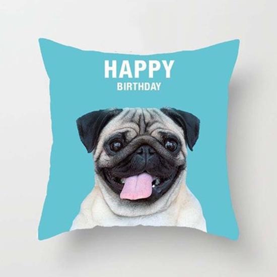 pug cushion covers