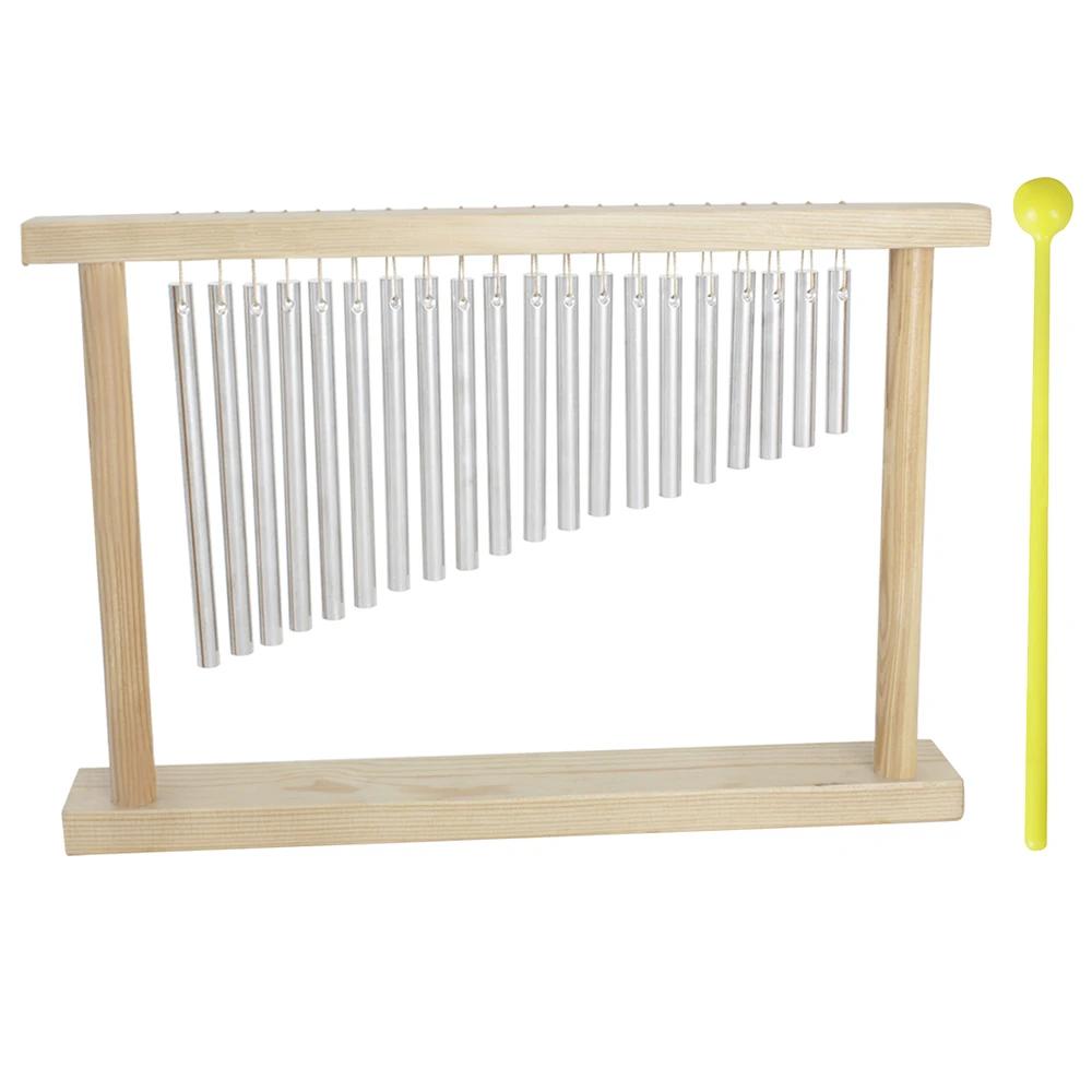 IRIN 20 Note Chime with Mallet for Ornament Classroom Office Decoration Stage Wind Chimes Pro Percussion Instruments Accessories