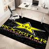 1pc Rockstar Energy Print Area Rug - Soft, Washable Non-Slip Indoor Mat, Living Room, Home Office Decorative Rug,Office Decorative