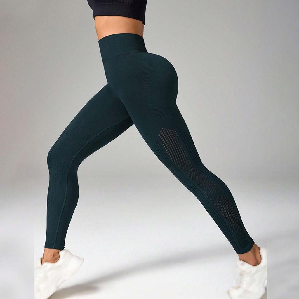 Women's Yoga Pants High Waist Leggings Front Wear Seamless Fitness Pants