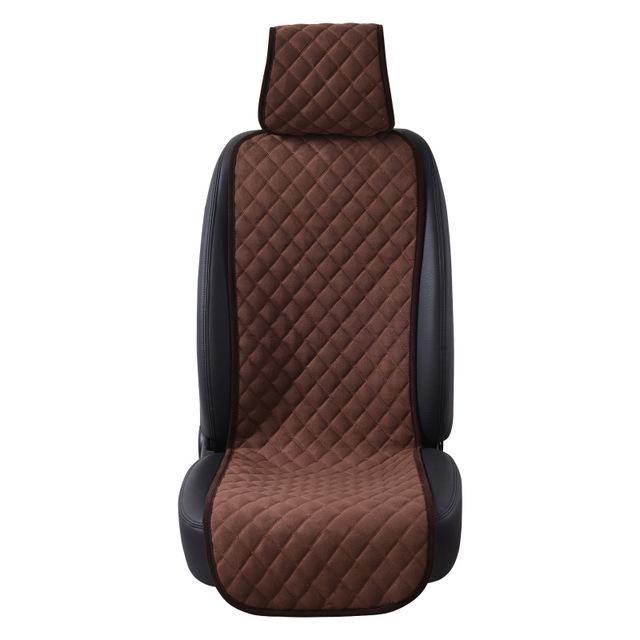 Car Seat Cover Linen Front Seat Cushion Breathable And Comfortable Auto Parts Suitable For All