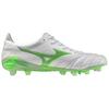 Mizuno Morelia Neo 4 Japan Comfortable Non-Slip Durable Soccer Shoes Unisex Soccer Shoes White Green P1GA253037