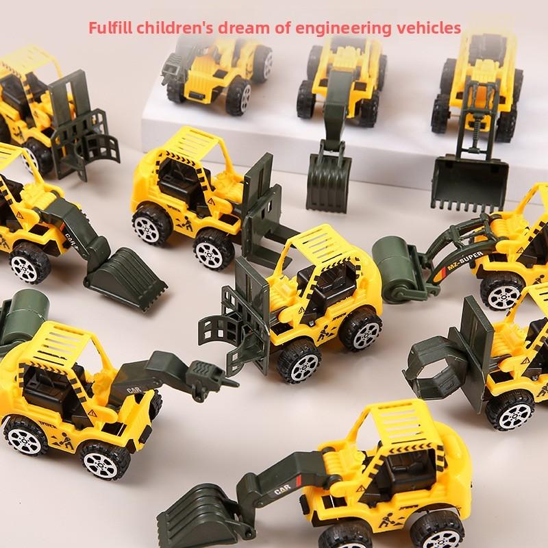 Simulation Inertia Mini Engineering Vehicle Children Toy For Entertainment Kid