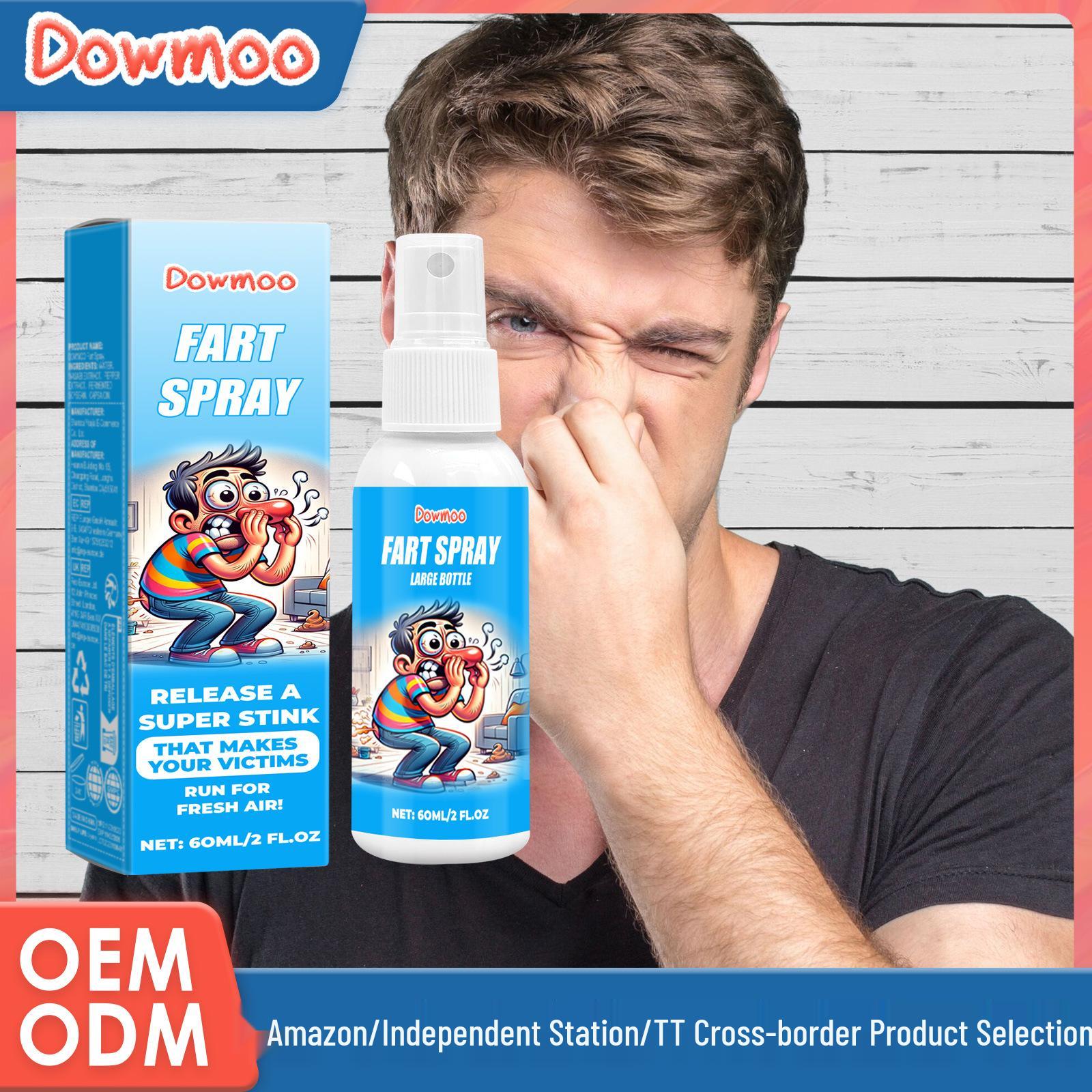 

DOWMOO Fart Spray Prank: Long-Lasting Poop Scent for April Fool s Entertainment.