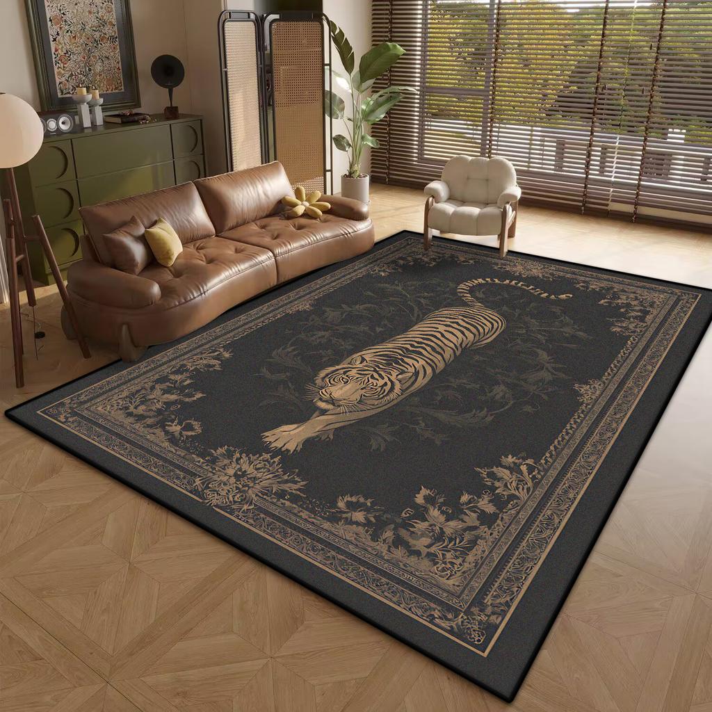Classical style Animal Pattern Carpet for Living Room Easy Clean Antiskid Coffee Tables Mat Dining Room Decoration Home Carpet