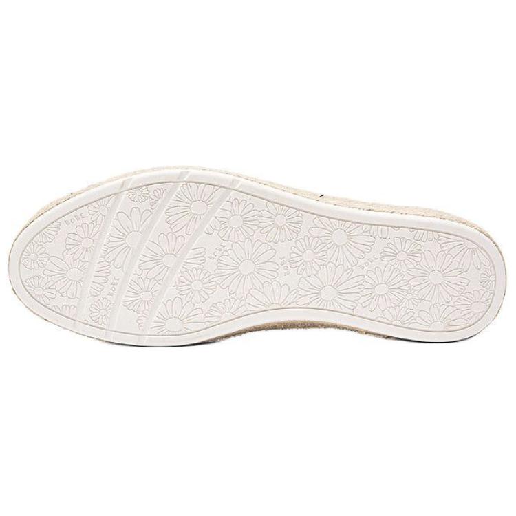 Skechers Bobs Sesame Comfortable Versatile Durable Low-Top Canvas Shoes Women Sneaker White 114008-OFWT