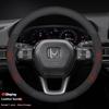  Honda TYPE R Accord Civic HRV CRV CITY Jazz Pilot Odyssey Spirior FIT Carbon Fiber Car Steering Wheel Cover Auto Accessories RB6
