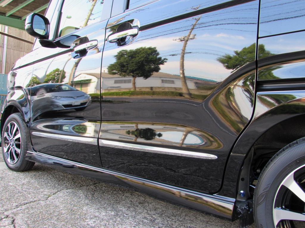 BRIGHTZ Custom Chrome Side Door Moulds x 90cm x for JF N-BOX JF3/JF4 (75cm 2, 2) [SAI-MOL-7590] F3/F4/3/4 N-BOX