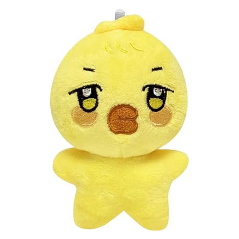 Mini Animal Plush Keyring Cute Fluffy Car Key Pendant Backpack Wallet Ornament Teen Girls Accessories