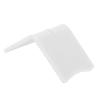 Photo Holder Acrylic V Shaped Desktop Picture Standing Holder for Fujifilm Photos White