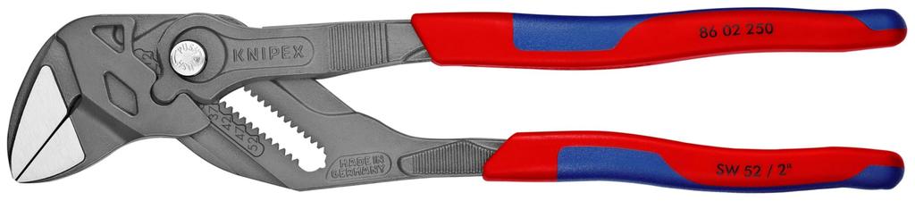 KNIPEX Zange Comfort Zinklegierung Schraubenschlüssel, 250mm, Griff, Plattiert, 8602-250