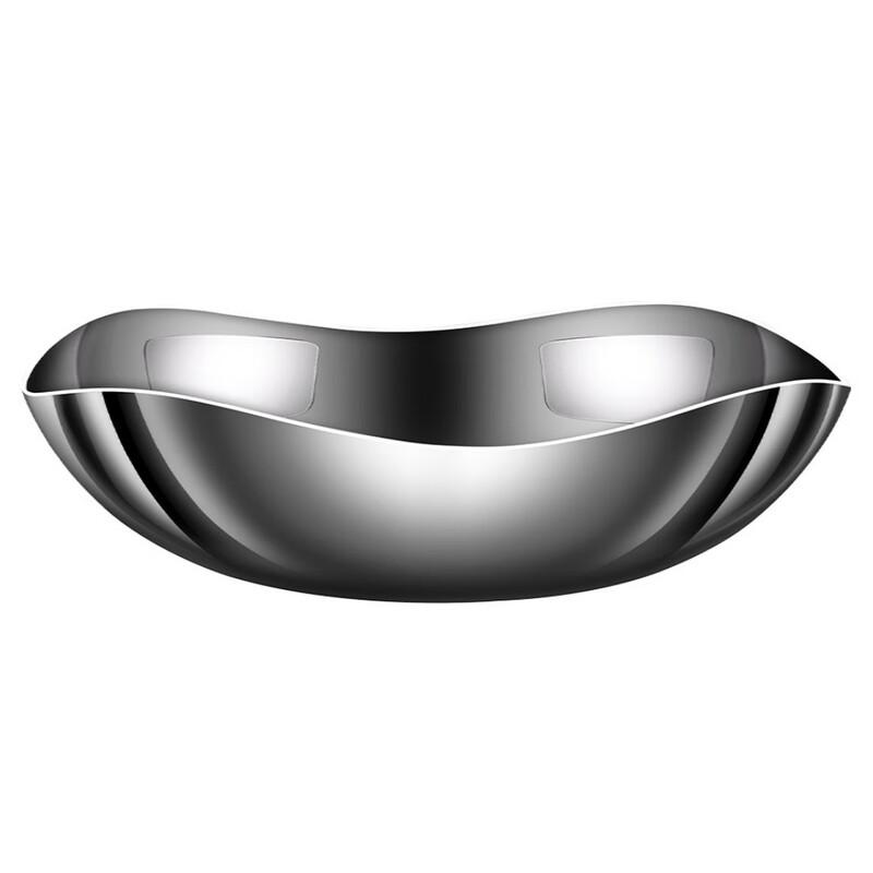 ZISIZ Leichter Luxus Edelstahl Obstschale