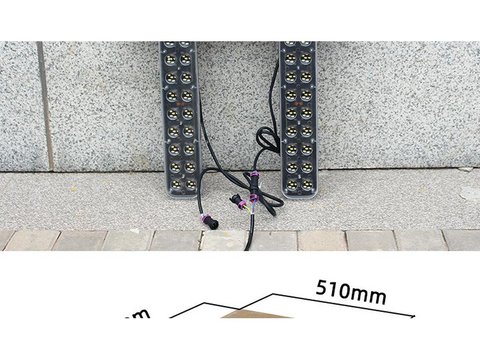 Sprinkler Truck LED Arrow Turn Signal & Warning Light