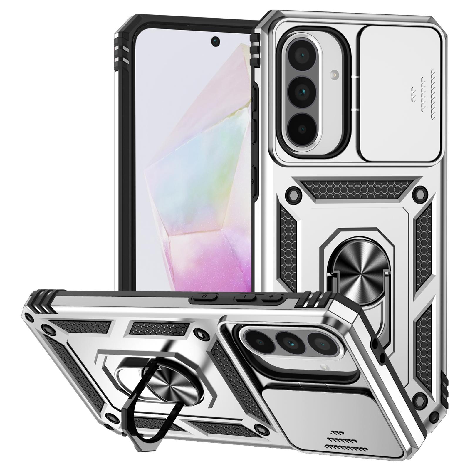 

For Samsung Galaxy A36 5G/A56 5G Case PC + TPU Phone Cover with Lens Protection Kickstand G