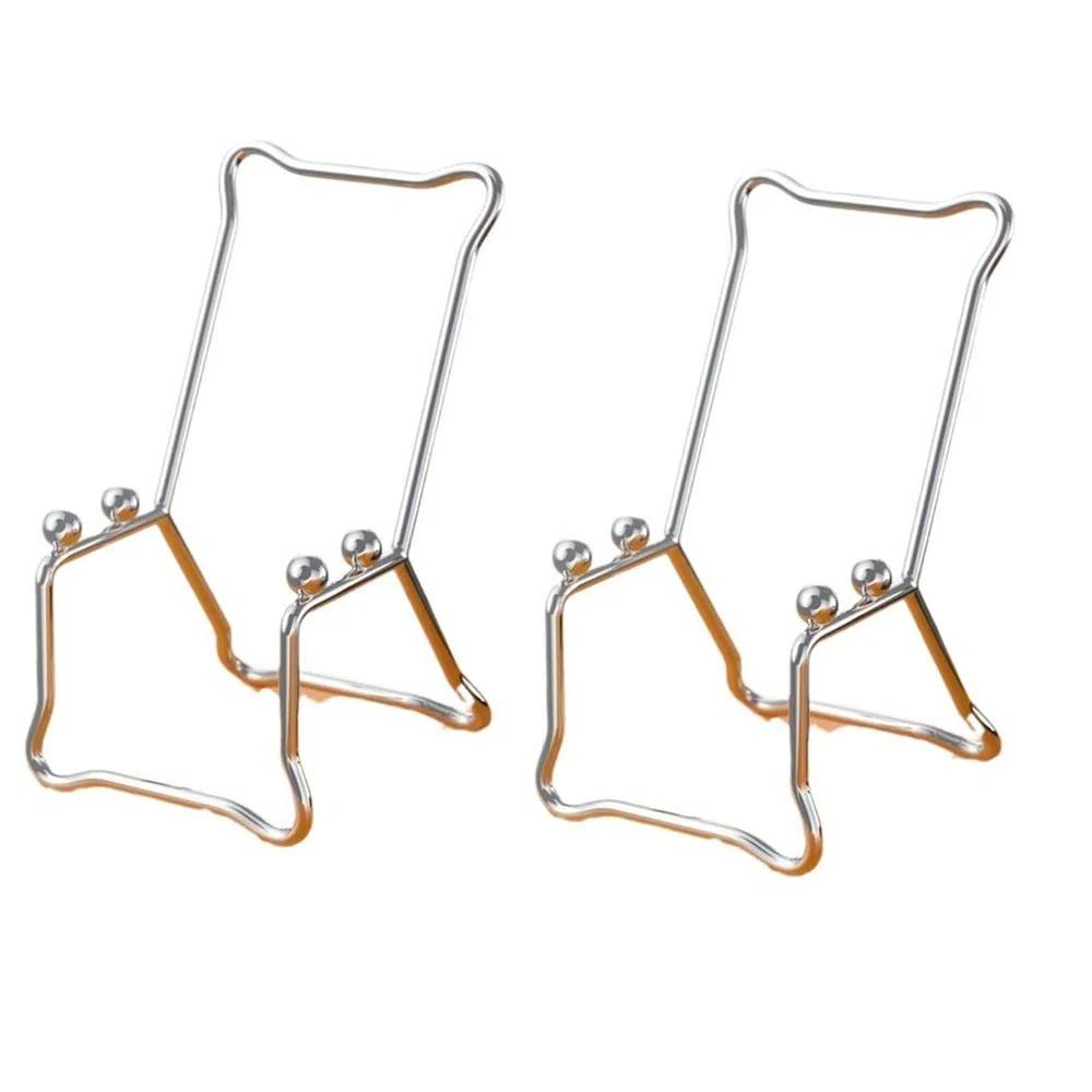 2Pcs Creative Mobile Phone Holder Universal Lazy Cellphone Bracket  for Table Display