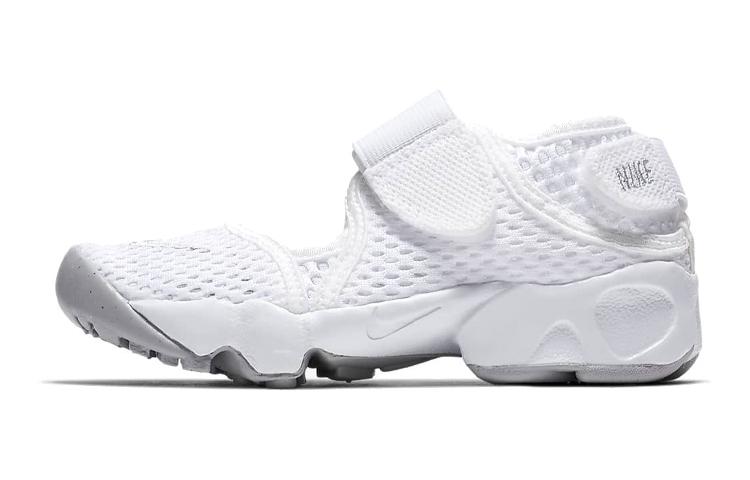 Nike Air Rift Comfortable And Trendy Sandal White Kids  322359-111 35