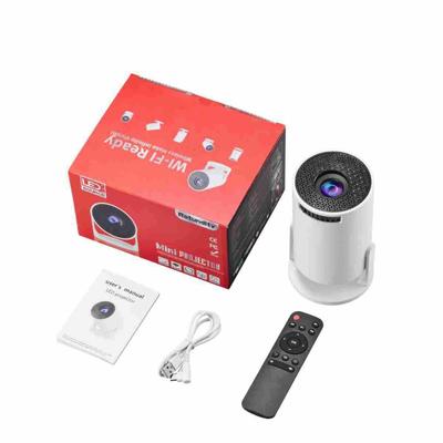 HY300 Tragbarer Mini-Projektor: Kabellos, Powerbank-kompatibel, Ideal für Zuhause & Kinder