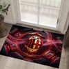 AC Milan Design Crystal Velvet Carpet Cozy Non?Slip Printed Rug For Bedroom Living Room Entrance