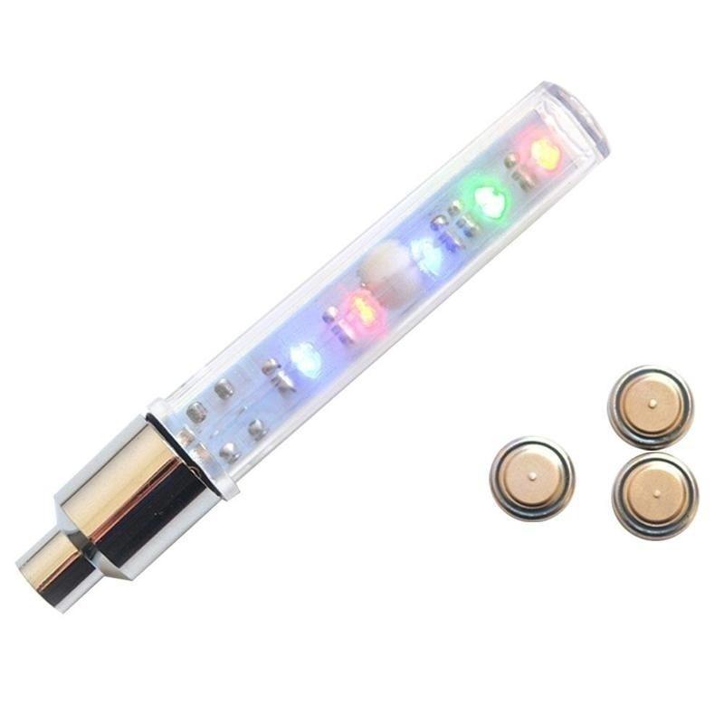 Mountain Bike Willow Leaf Lights Colorful Silicone Lights S-shaped Wind and Fire Wheel Outdoor Cycling Warning Light