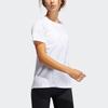 Adidas Aeroknit Treningowa Szybkoschnąca Koszulka z Krótkim Rękawem Damska Top Biały GQ9430
