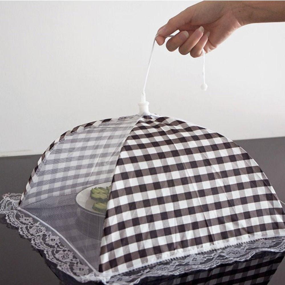 Foldable Dining Table Kitchen Gadgets Lace Tent Meal Cover Table Cover Food Lid Food Cover