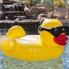 Riesige Gelbe Ente Aufblasbare Schwimminsel