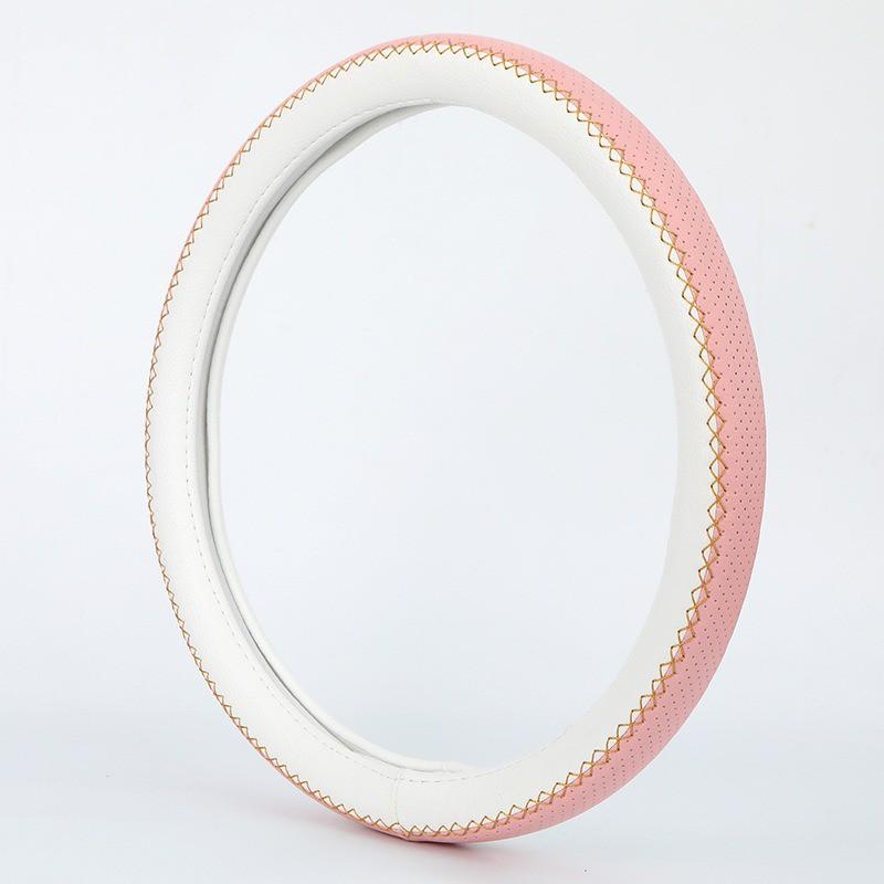 Universal Car Steering Wheel Cover Breathable Perforated All-Season Non-Slip Grip
