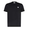Mens Box Logo Cotton Crew Neck Regular T-Shirt