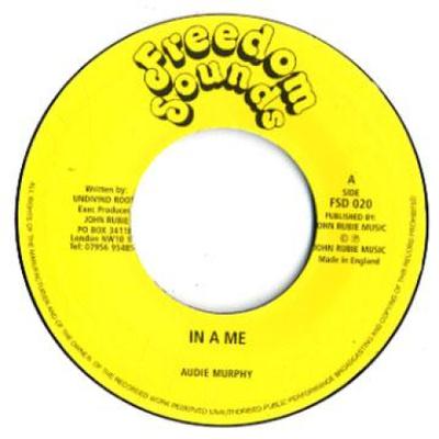 7inch Record AUDIE MURPHY - In A Me / Dub FSD020 Freedom Sounds 1981 UK Reggae, Ska & Dub
