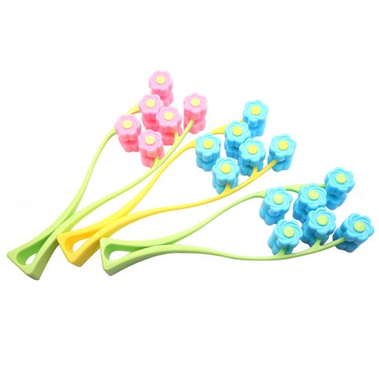 Instrument de înfrumusețare antirid pentru lifting facial elastic portabil în formă de floare