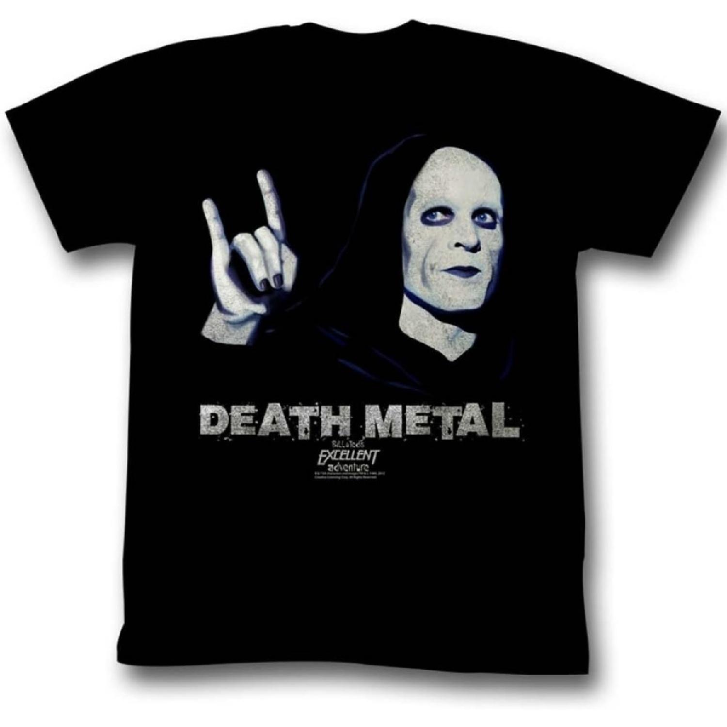 A&E Designs Bill & Ted s Excellent Adventure Shirt Death Metal T-Shirt XXXXXL разноцветный