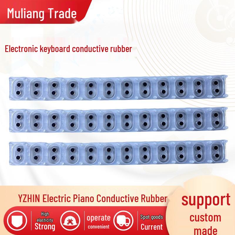 

YZHIN 12-Key Electric Piano Conductive Rubber Strip Conductive Rubber