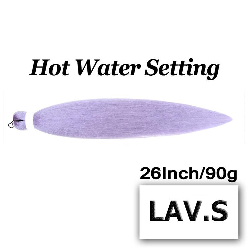 Braiding Hair Pre-stretched 26 Inch Hair Extensions for Afro Crochet Braids Synthetic Hair DIY Purple Pink Peach Red Jumbo Braid