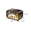 Transparent Aquarium Kit Compact Desktop Aquarium Multifunctional Ecological Cycle System  Desktop