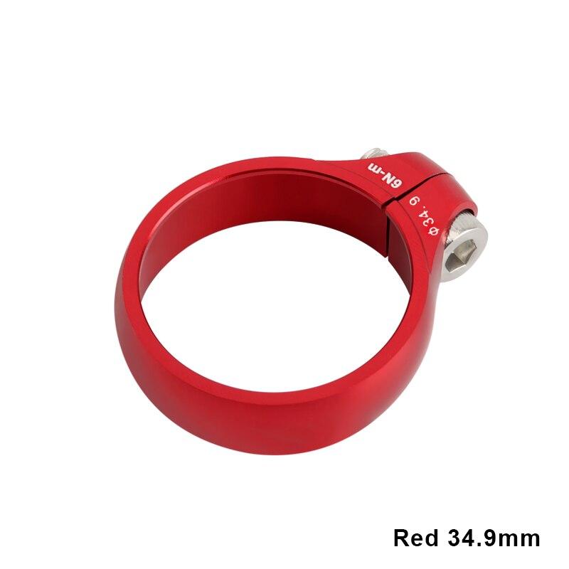 Bicycle Seat Post Clamp 31.8/34.9mm Super Light CNC Aluminum Alloy MTB Road Bike Lock Seatpost Clamp Cycling Accessories
