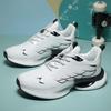 Men's Cross-Border Lightweight Dad Sneakers with Breathable Mesh & Popcorn Soles for Casual Running