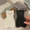 Three-Layer Japanese Cartoon Cat Dishwashing Sponge and Scouring Pad