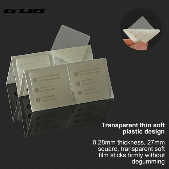 GUB 1Box Bike Repair Patch Wear Resistant Tear Resistant Bike Accessory Bicycle Puncture Repair Patch for Repair