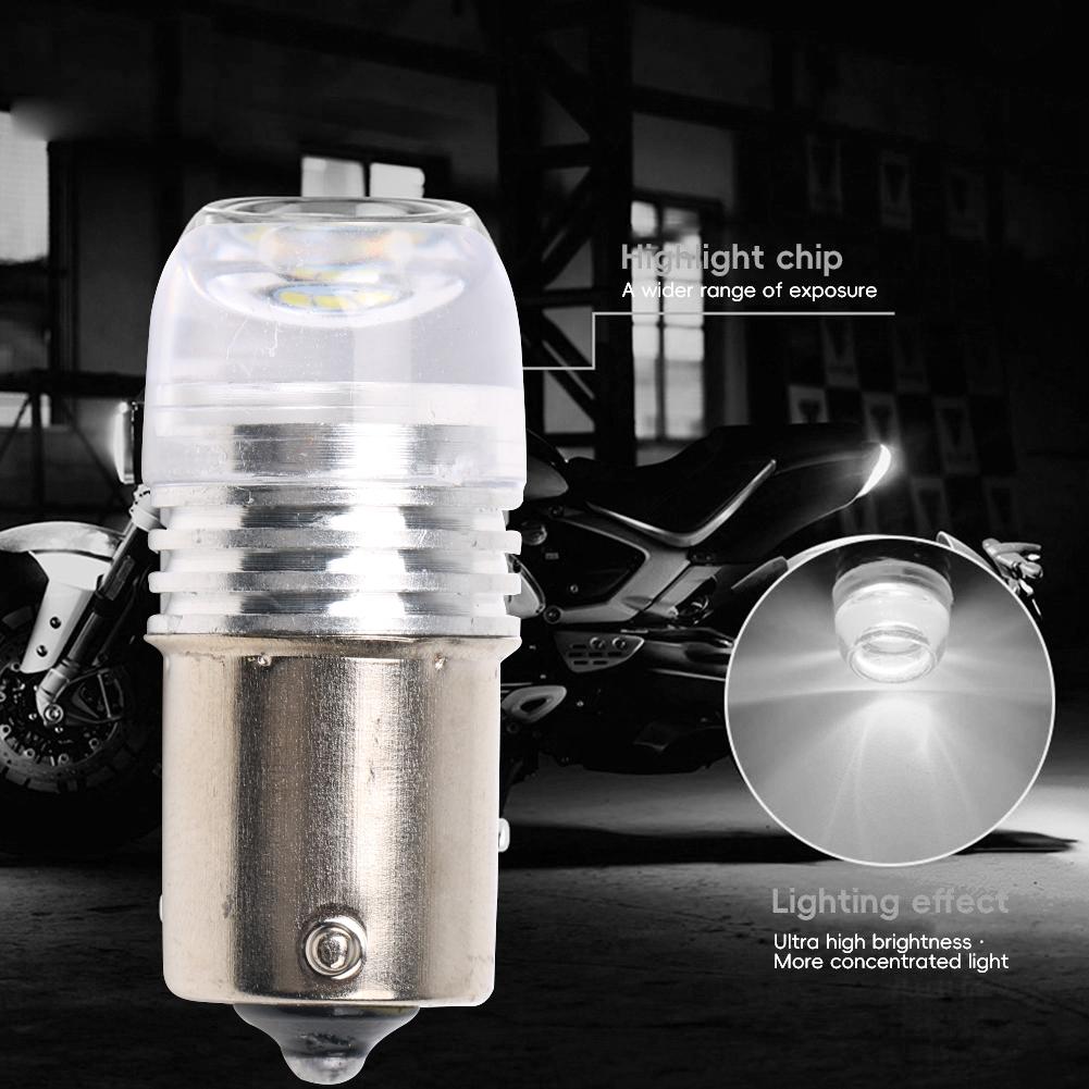 DC 12V 1156 BA15S Motrocycle Strobe Lamp 5730 Parking Reverse LED Trunk Bulb Car Brake Turn Signal Tail Flashing Light