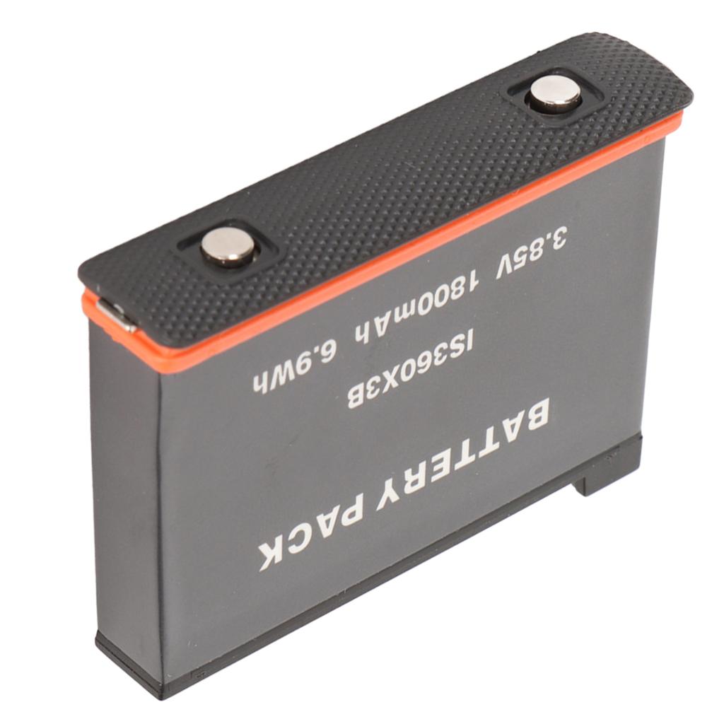 Baterie pentru camera Insta 360 X3, 3,85 V, 1800 mAh, 6,9 Wh, pachet de baterii de schimb pentru cameră