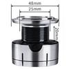 Spinning line saltwater freshwater deep groove aluminum various sizes reel, wheel, fishing, fishing, long-distance casting, bobbin, 2000-7000