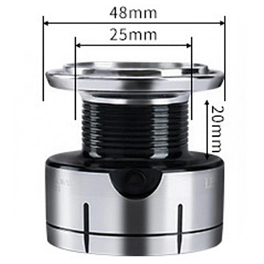 Spinning line saltwater freshwater deep groove aluminum various sizes reel, wheel, fishing, fishing, long-distance casting, bobbin, 2000-7000